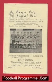 Bangor City v Runcorn 1969 – Northern Cup Final