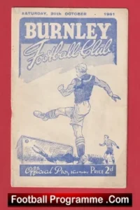 Burnley v Manchester City 1951 – Man City