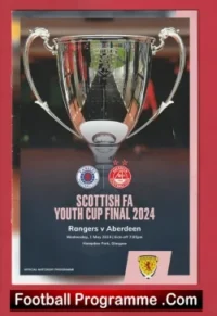 Glasgow Rangers v Aberdeen 2024 – Scottish Youth Cup Final