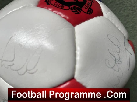 Manchester United Multi Signed Football Ball 1990s Ferguson Robson Plus - Image 16