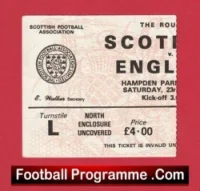 Scotland v England 1987