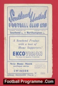 Southend United v Northampton Town 1950