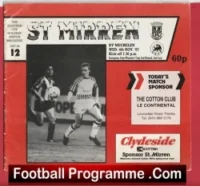 St Mirren v KV Mechelen 1987 – European Cup ECWC