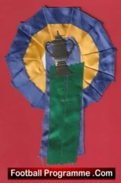 Brazil Football Team Old Football Rosette 1960’s