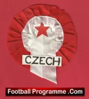 Czech Football Team Old Football Rosette 1960’s