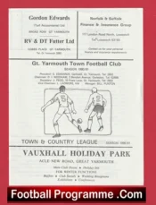 Great Yarmouth Town v Cray Wanderers 1981 – FA Vase
