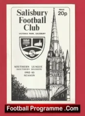 Salisbury v Dover 1983 – Southern League