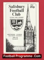 Salisbury v Dover 1983 – Southern League