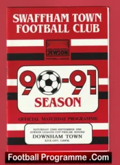 Swaffham Town v Downham Town 1990