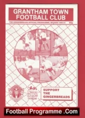 Grantham Town v Rushden Town 1990