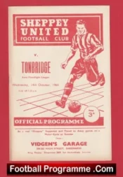 Sheppy United v Tonbridge 1964