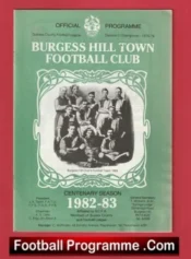 Burgess Hill Town v Canterbury City 1982