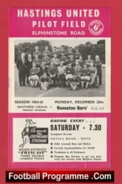 Hastings United v Nuneaton Borough 1964