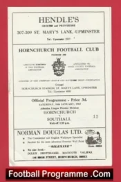 Hornchurch v Southall 1965