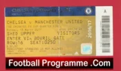 Chelsea v Manchester United 2017 – FA Cup Quarter Final Ticket
