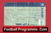 Chelsea v Manchester United 2014 – Football Ticket