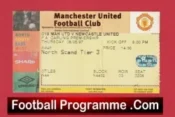 Manchester United v Newcastle United 1997 – Football Ticket