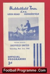 Huddersfield Town v Sheffield United 1956