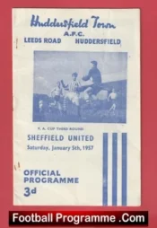 Huddersfield Town v Sheffield United 1957 – Denis Law