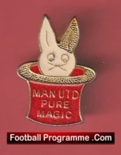 Manchester United Vintage Football Badge Man Utd Badge 1970s