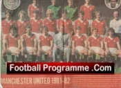 Manchester United Multi Signed Picture 1980s Team + Robson Plus