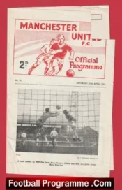 Manchester United v Sheffield United 1963 – Reserves Game