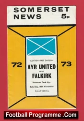 Ayr United v Falkirk 1972 – Alex Ferguson