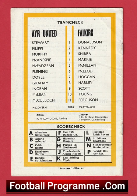Ayr United v Falkirk 1972 - Alex Ferguson - Image 3
