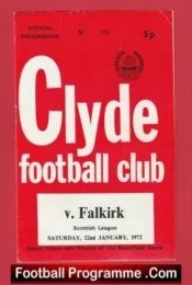 Clyde v Falkirk 1972 – Alex Ferguson