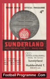Sunderland v Huddersfield Town 1959 – Denis Law