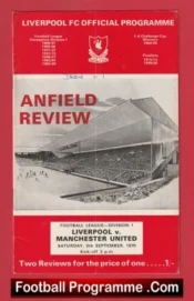 Liverpool v Manchester United 1970 – Man Utd