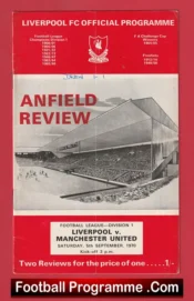 Liverpool v Manchester United 1970 – Man Utd