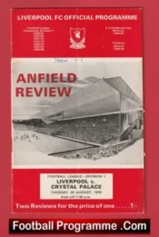 Liverpool v Crystal Palace 1970