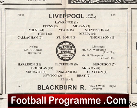 Liverpool v Blackburn Rovers 1963 - Image 3