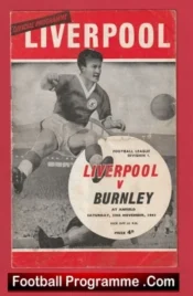 Liverpool v Burnley 1963