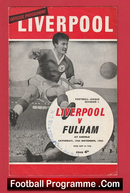 Liverpool v Fulham 1963 - Image 2