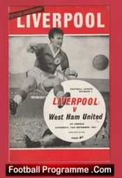 Liverpool v West Ham United 1963