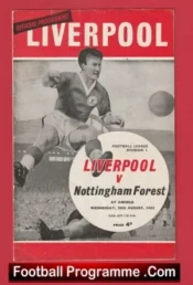 Liverpool v Nottingham Forest 1963