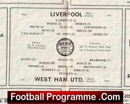 Liverpool v West Ham United 1963 - Image 3