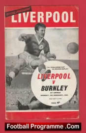 Liverpool v Burnley 1963