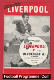 Liverpool v Blackburn Rovers 1962