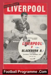 Liverpool v Blackburn Rovers 1962