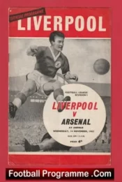 Liverpool v Arsenal 1962