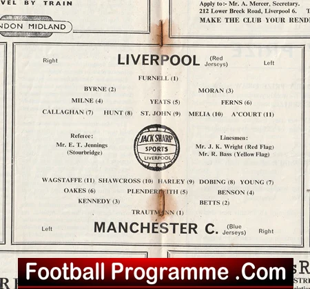 Liverpool v Manchester City 1962 - Image 3