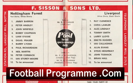 Nottingham Forest v Liverpool 1971 - Image 3