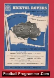 Bristol Rovers v Derby County 1953