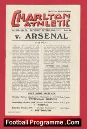 Charlton Athletic v Arsenal 1951