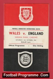 Wales v England 1963