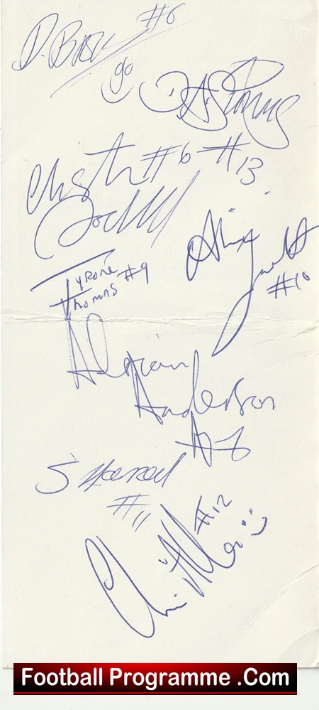 NBA Basket Ball London Games Atlanta Hawks v Orlando Magic Signed - Image 3