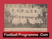 Bury Football Club Multi Autographed Signed 1960s